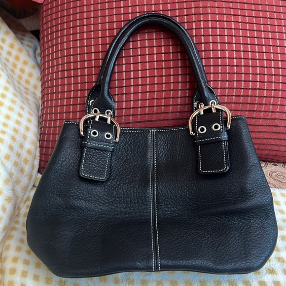Tignanello shoulder bag Black leather - Picture 10 of 10